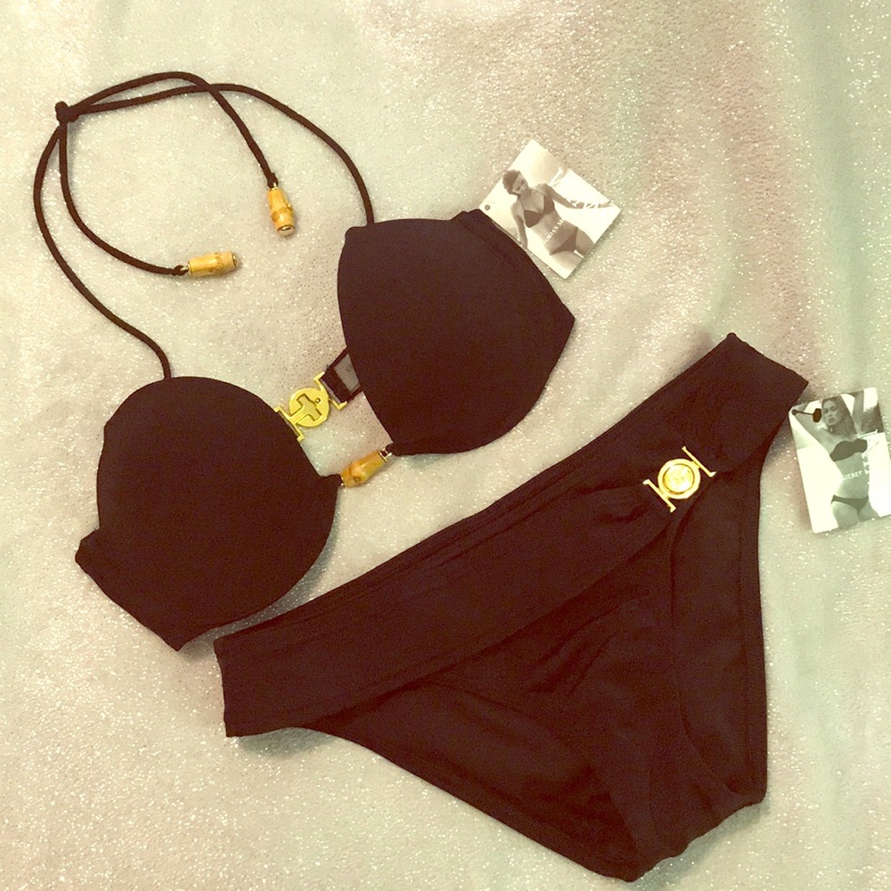 Sexy Black Victoria’s Secret Bikini Set